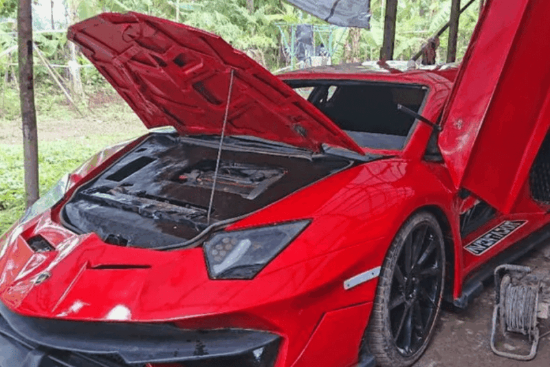 Pria Sukoharjo Sulap Mitsubishi Eterna Jadi Lamborghini