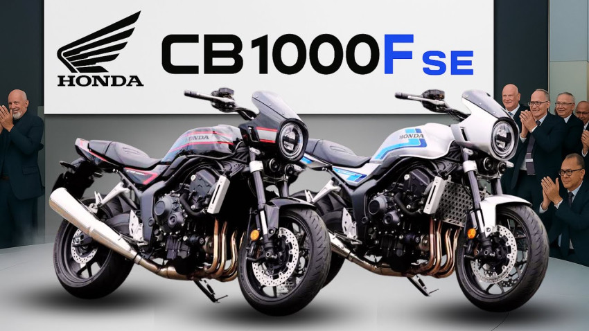 Honda CB1000F Diluncurkan, Desain Vintage dengan Mesin Full Power Dipertahankan